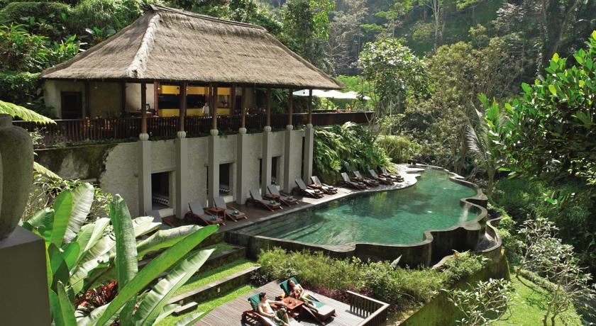 Maya Ubud vue hotel piscine