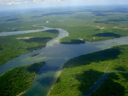 rencontre des eaux amazonie